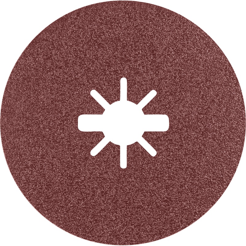 Bosch EXPERT R781 Prisma Ceramic X-LOCK Fibre Disc 115mm 22.23mm G 80 2608621793