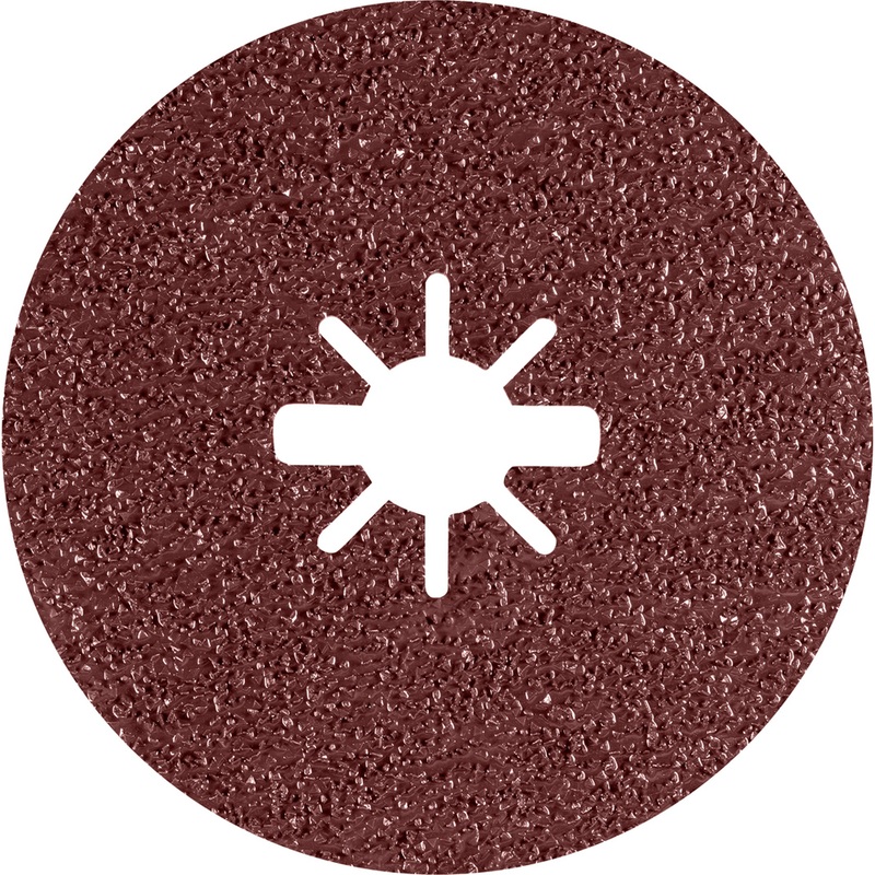 Bosch EXPERT R781 Prisma Ceramic X-LOCK Fibre Disc 125mm 22.23mm G 36 2608621794