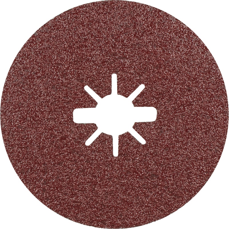 Bosch EXPERT R781 Prisma Ceramic X-LOCK Fibre Disc 125mm 22.23mm G 60 2608621795