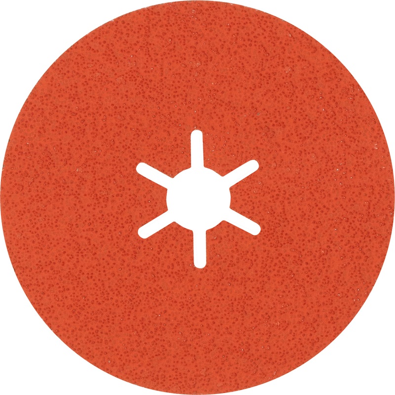 Bosch EXPERT R782 Prisma Ceramic Fibre Disc 100mm 16mm G 60 2608621817