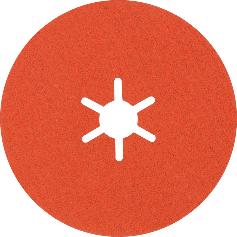 Bosch EXPERT R782 Prisma Ceramic Fibre Disc 100mm 16mm G 80 2608621818