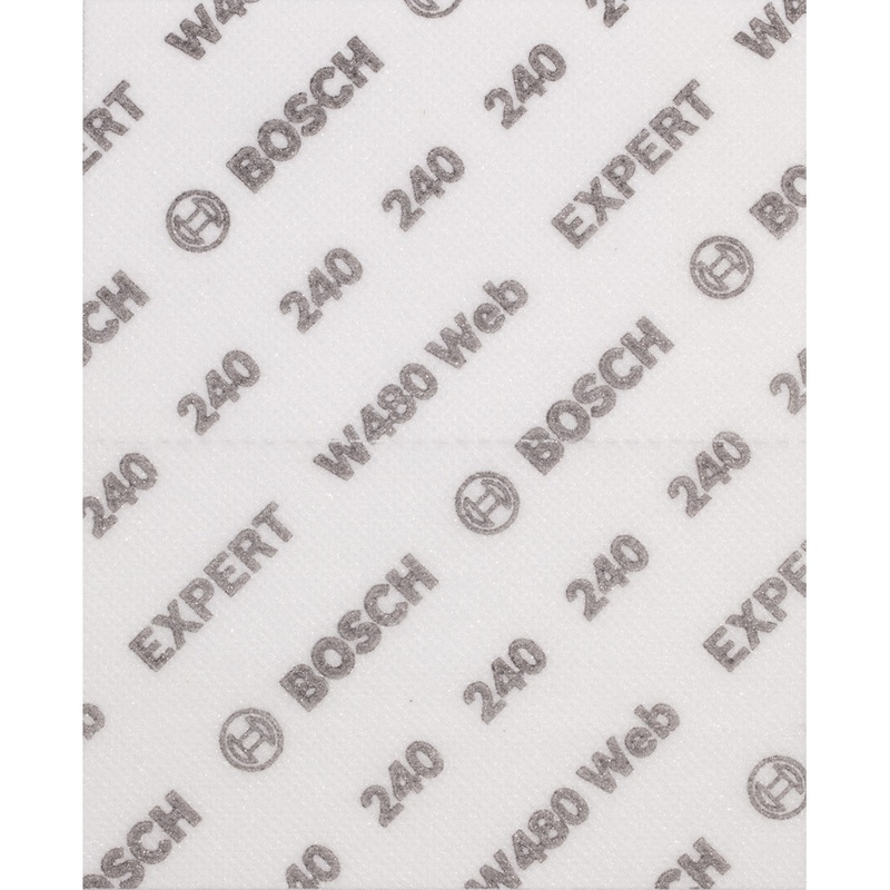 Bosch EXPERT W480 Web 1/4 Hand Sanding Sheet 115x140mm G240 2608902383