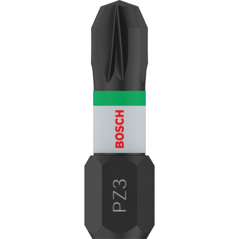 Bosch Professional Pozidriv Impact Bit PZ3 25mm 2 pcs 2608522402