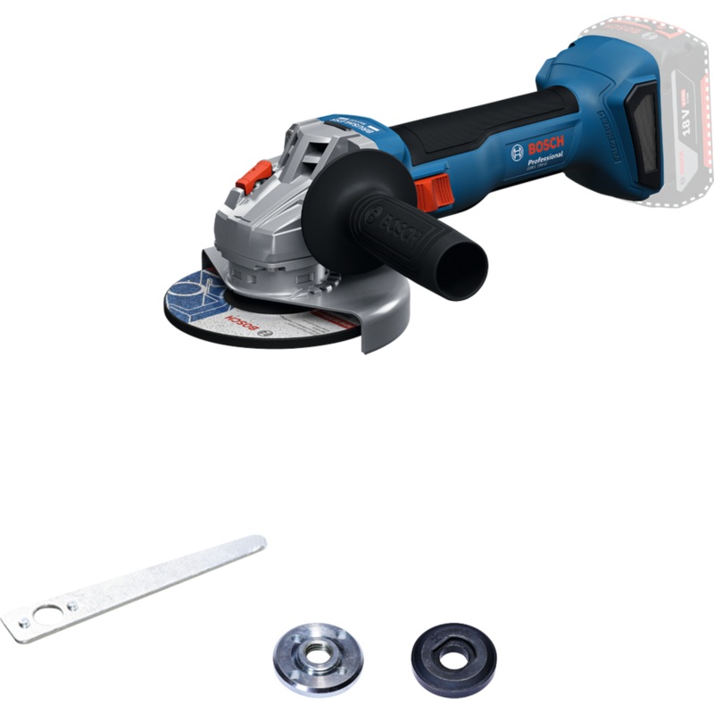 Bosch Angle Grinder GWS 18V-8 125mm (Bare tool, Carton) Cordless 06019N9000