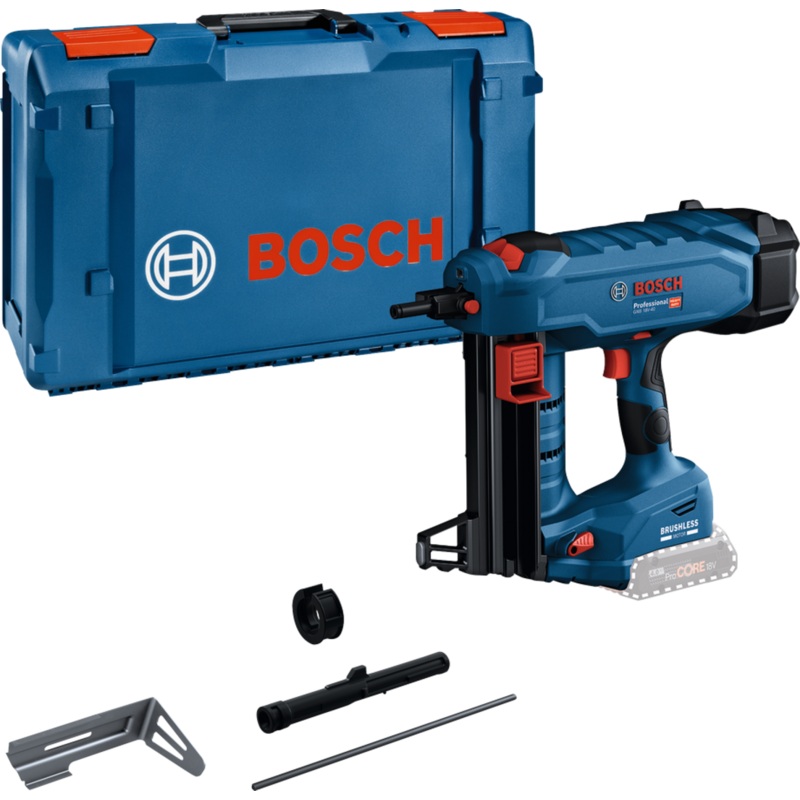 Bosch Concrete Nail Gun GNB 18V-40 (solo; standard nose; magnet; XL) Cordless 06019L7004