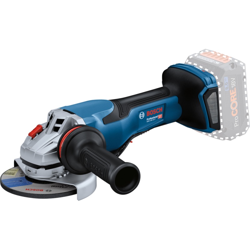 Bosch GWS 18V-15 P 125mm (body only, carton) BITURBO BRUSHLESS 18V A/Grinder Cordless 06019H6A00