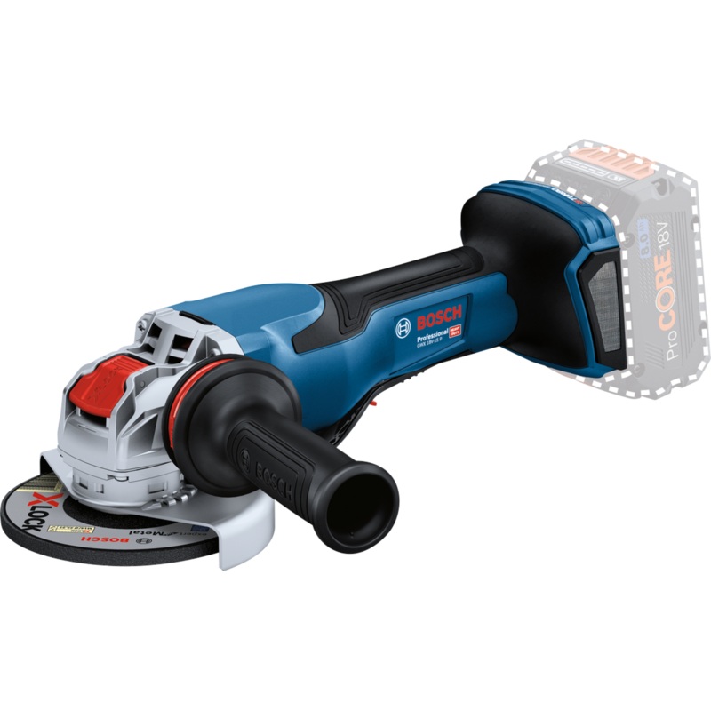 Bosch GWX 18V-15 P 125mm (body only, carton) BITURBO BRUSHLESS X-LOCK 18V A/Grinder Cordless 06019H6F00