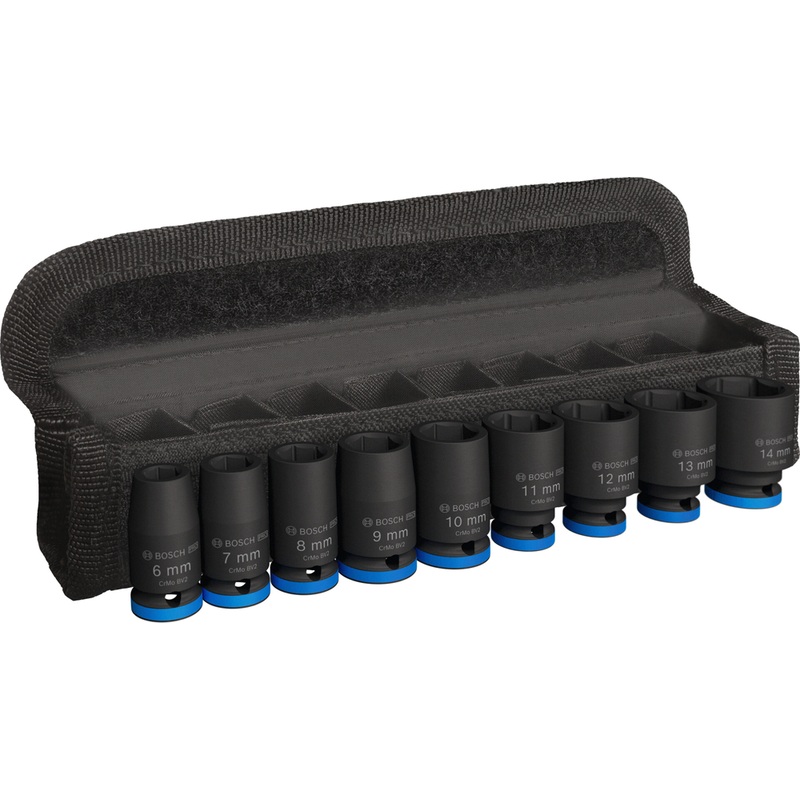 Bosch Professional Impact Socket Set 1/4 Std. 9 pcs 2608003034