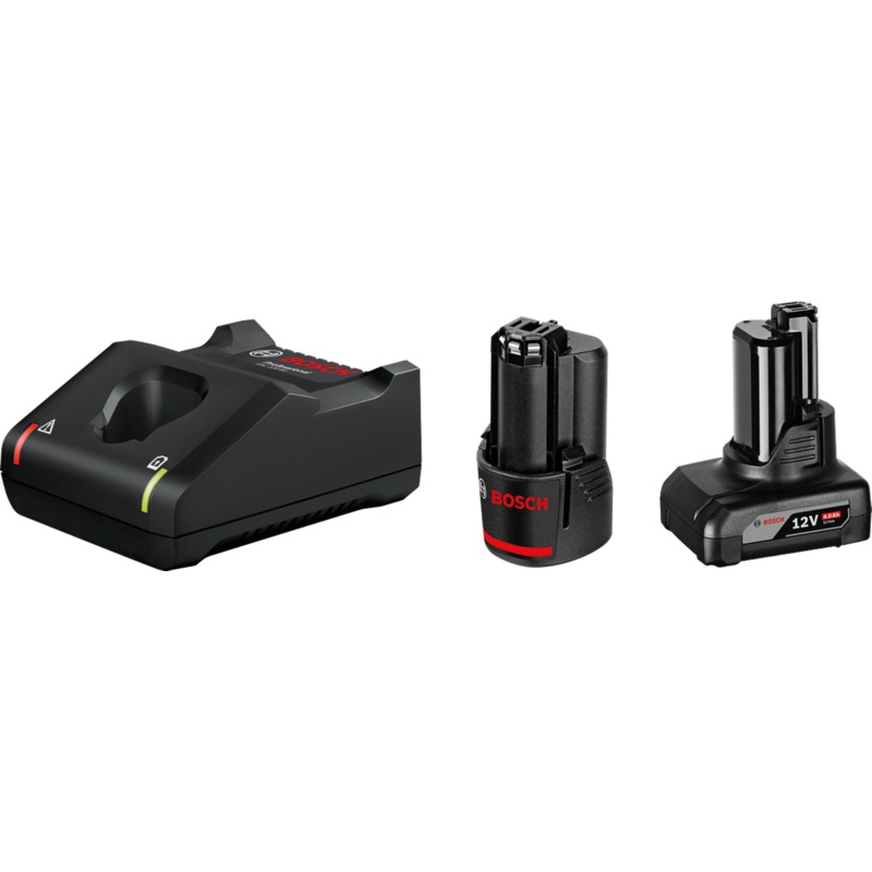 Bosch 1x GBA 2.0Ah + 1x GBA 4.0Ah + GAL 12V-40 (carton) 12V Starter Set Cordless 1600A01ND0