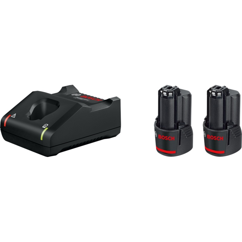 Bosch 2x GBA 2.0Ah + GAL 12V-40 (carton) 12V Starter Set Cordless 1600A019R9