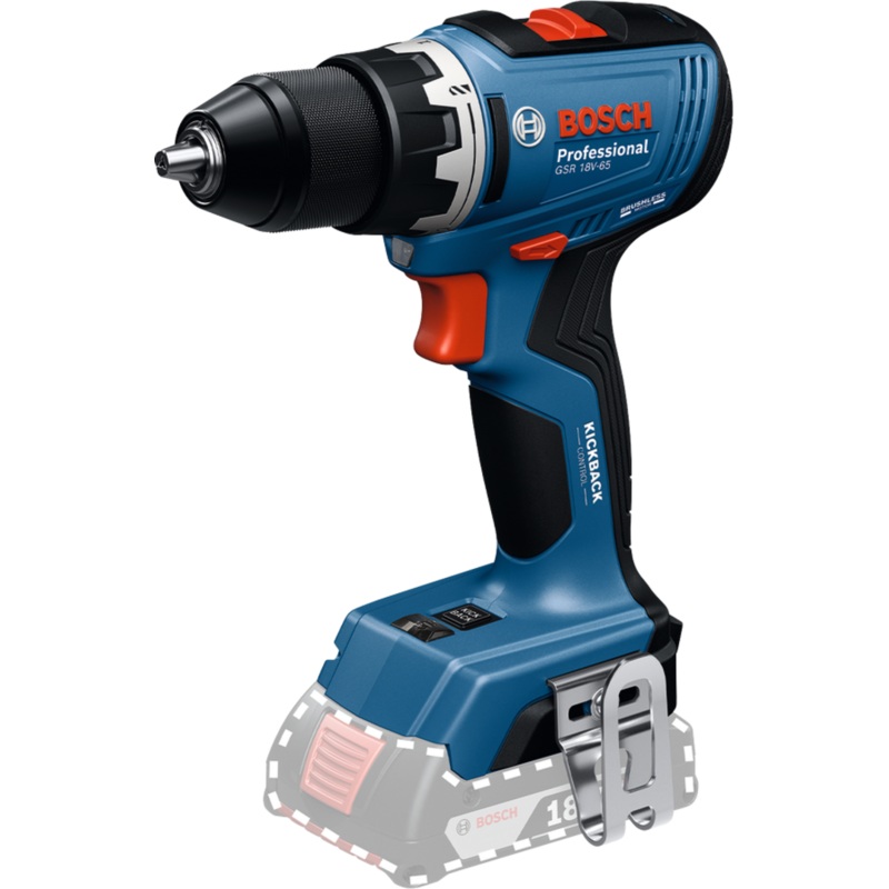 Bosch Drill Driver GSR 18V-65 (Bare tool, Carton) Cordless 06019N3200