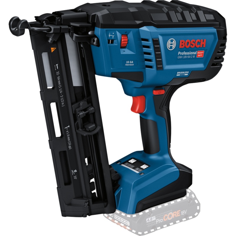 Bosch GNH 18V-64-2 M (body only, carton) 18V N/Gun Cordless 0601482000