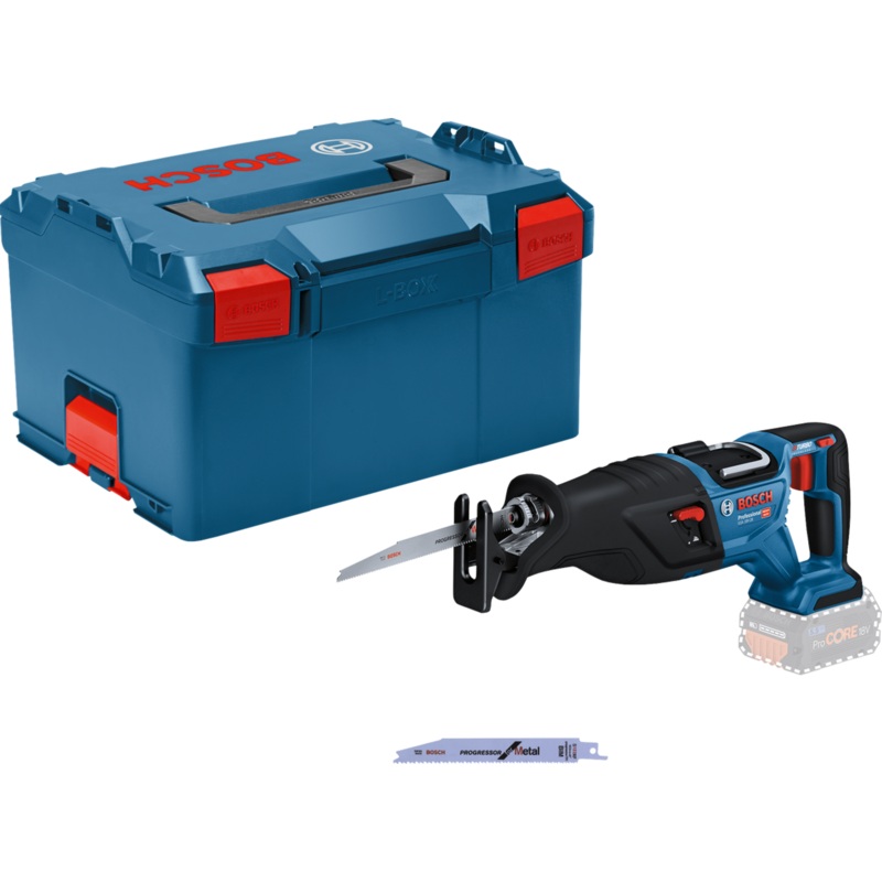 Bosch GSA 18V-28 (body only, L-BOXX) BITURBO BRUSHLESS 18V R/Saw Cordless 06016C0001
