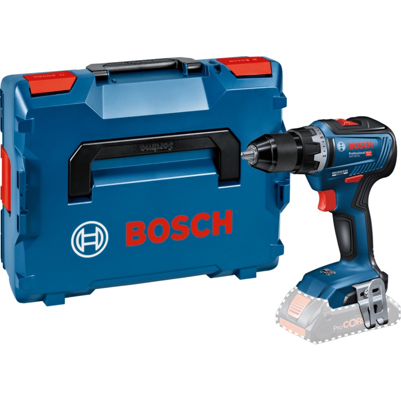 Bosch GSR 18V-55 (body only, L-BOXX) BRUSHLESS 18V D/Driver Cordless 06019H5203