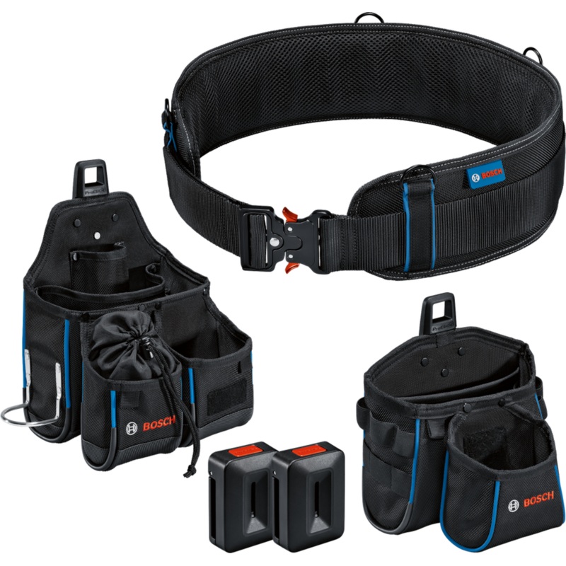 Bosch Tool Belt Kit 108 (1x Belt 108, 1x GWT 2, 1x GWT 4, 2x ProClick Holder, carton) 1600A0265R