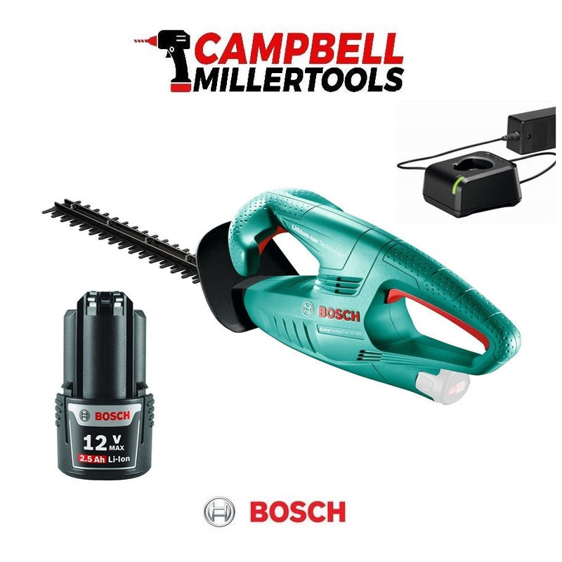 Bosch EasyHedgeCut 12 35 Cordless Hedge Trimmer 1 x 2.5Ah + GAL 12V 20 0600849B72