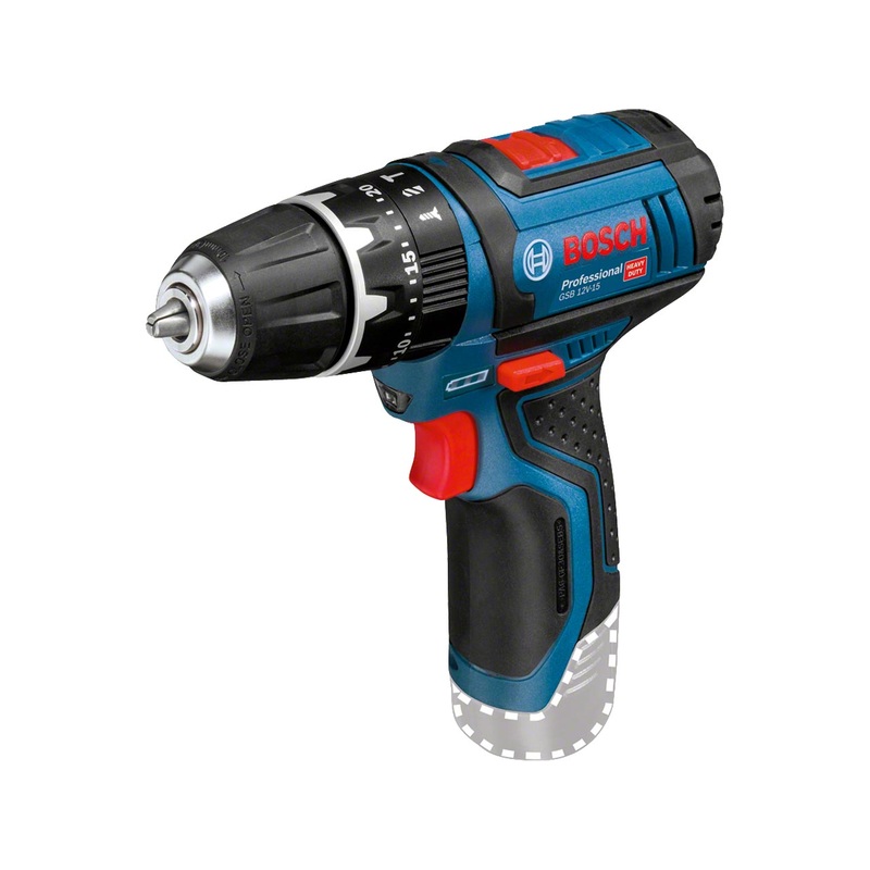 Bosch GSB 12V 15 LI Cordless Combi Drill (Bare) 06019B6901