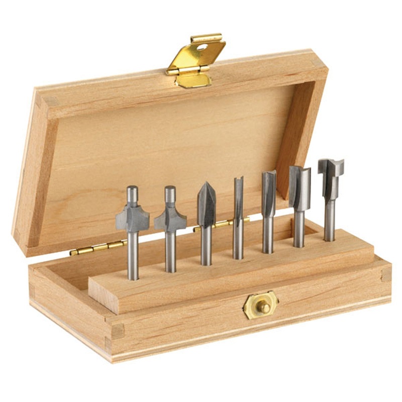 Dremel 660 7 Piece HSS Router Cutter Bit Gift Set 612 615 640 650 652 654 655 26150660JA