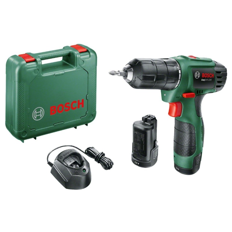 Bosch E-STOCK EasyDrill 1200 12V (2×1.5Ah) Cordless Drill 06039A2173
