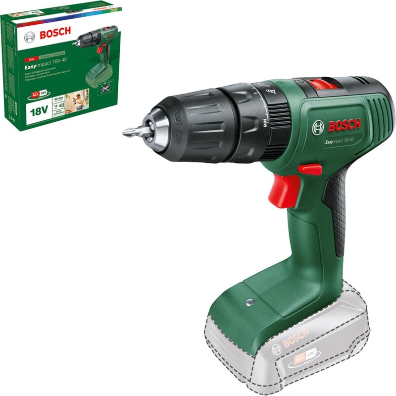 Bosch E-STOCK EasyImpact 18V-40 (Baretool) Cordless 06039D8100
