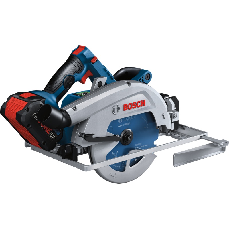 Bosch E-STOCK GKS 18V 68 C Cordless Circular Saw BITURBO (1x 5.5Ah Batteries. Charger. LBOXX) 06016B5070930