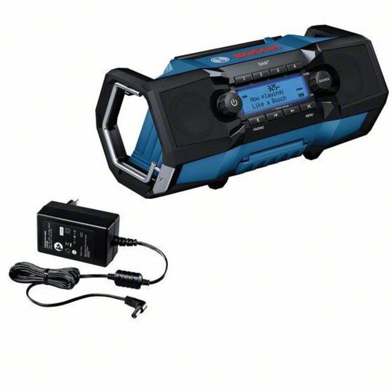 Bosch E-STOCK GPB 18 V 2 SC DAB FM Bluetooth Radio 100 240V 18V 06014A3170930