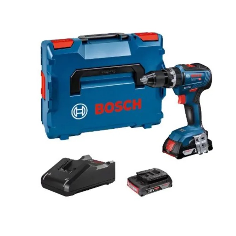 Bosch E-STOCK GSB 18 V-60 C GCY 2X5A LB Cordless Combi Drill 06019G2171