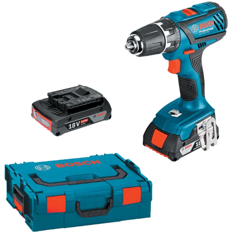 Bosch E-STOCK GSR 18-2 LI 2X2A LB Cordless Drill Driver 06019E6170