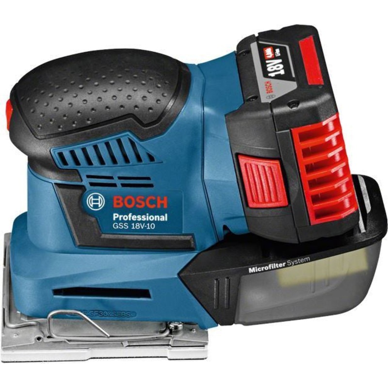Bosch E-STOCK GSS 18V 10 Cordless Orbital Sander (Bare unit) 06019D0200930