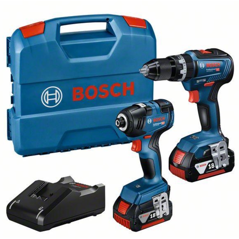 Bosch E-STOCK Professional GDR 18V 200 + GSB 18V 55 Combo Kit 06019J2171930