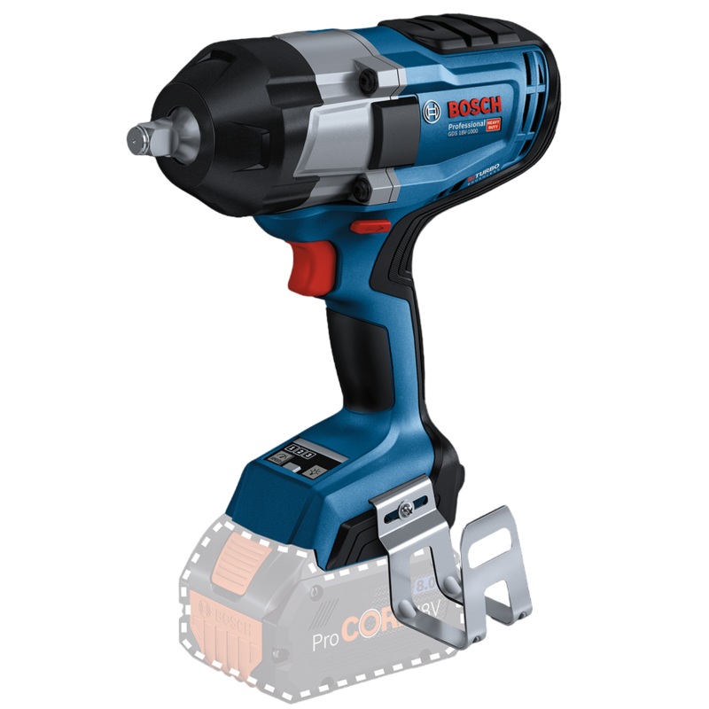 Bosch E-STOCK Professional GDS18V 1000 Cordless BL 1/2” BiTURBO Iwrench Bare 06019J8300930