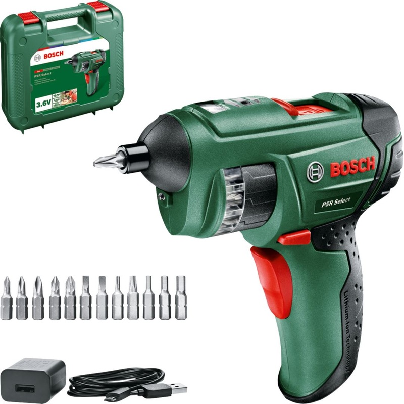 Bosch E-STOCK PSR Select (integrated 3.6V) Cordless 0603977071
