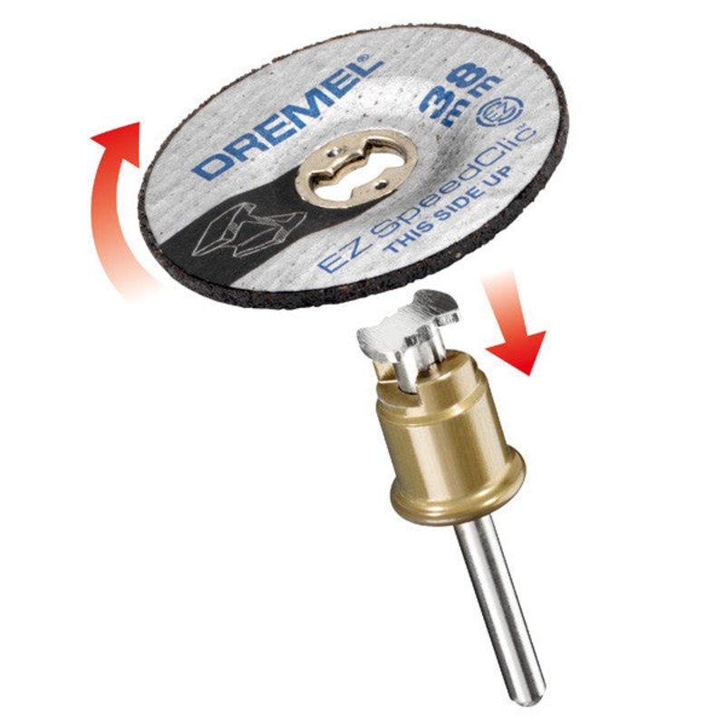 DREMEL EZ SpeedClic Grinding Wheel 2pk 2615S541JA