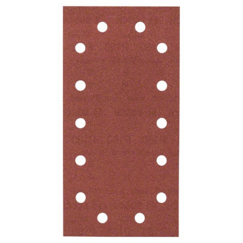 Bosch 10 piece sanding sheet set 115 x 230 mm. 180 2608605319