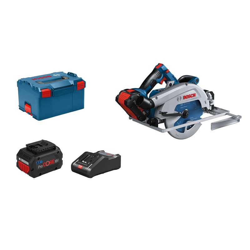 Bosch E-STOCK GKS 18V-68 GC BITURBO (2×5.5A) Circular Saw 06016B5170