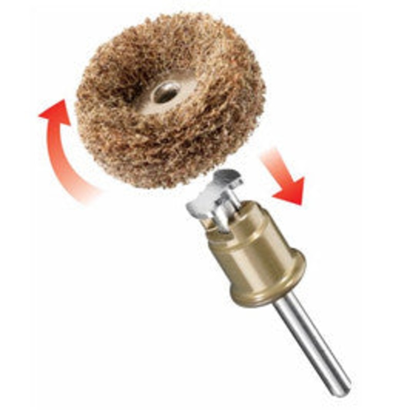 DREMEL EZ SpeedClic: Finishing Abrasive Buffs 180 & 280 grit 2615S511JA