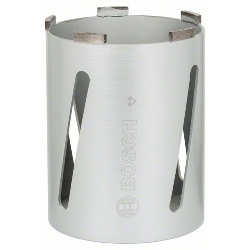 Bosch Diamond dry core cutter G 1 2′ 117 mm. 150 mm. 6 segments. 7 mm 2608587342