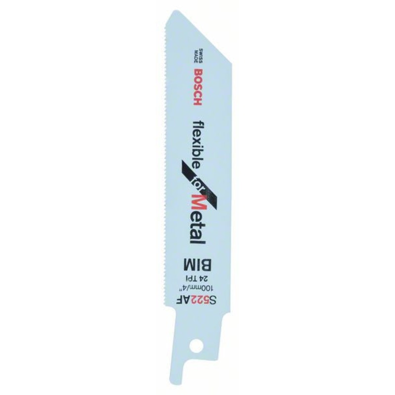 Bosch Sabre saw blade S 522 AF Flexible for Metal (2pk) 2608656267