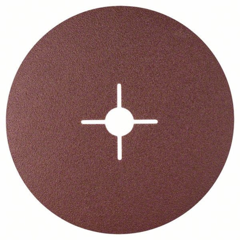 Bosch Fibre sanding disc for angle grinders. aluminium oxide 180 mm. 22 mm. 80 2608605487