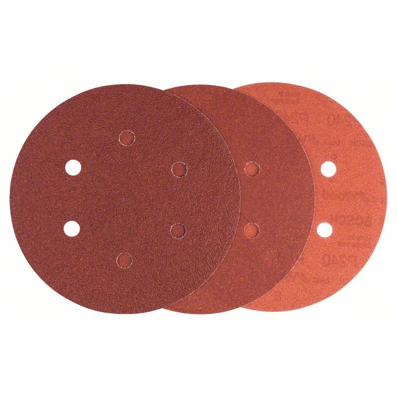 Bosch Sanding sheet. pack of 6 60; 120; 240 2608605102