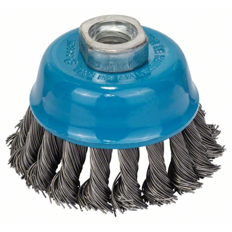 Bosch Wire cup brush 75 mm. 0.5 mm. M14 1608622029