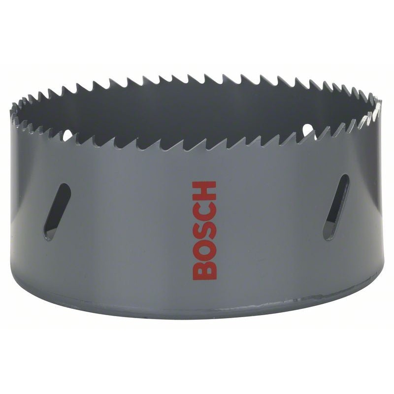 Bosch HSS bi metal holesaw for standard adapters 111 mm. 4 3 8′ 2608584852