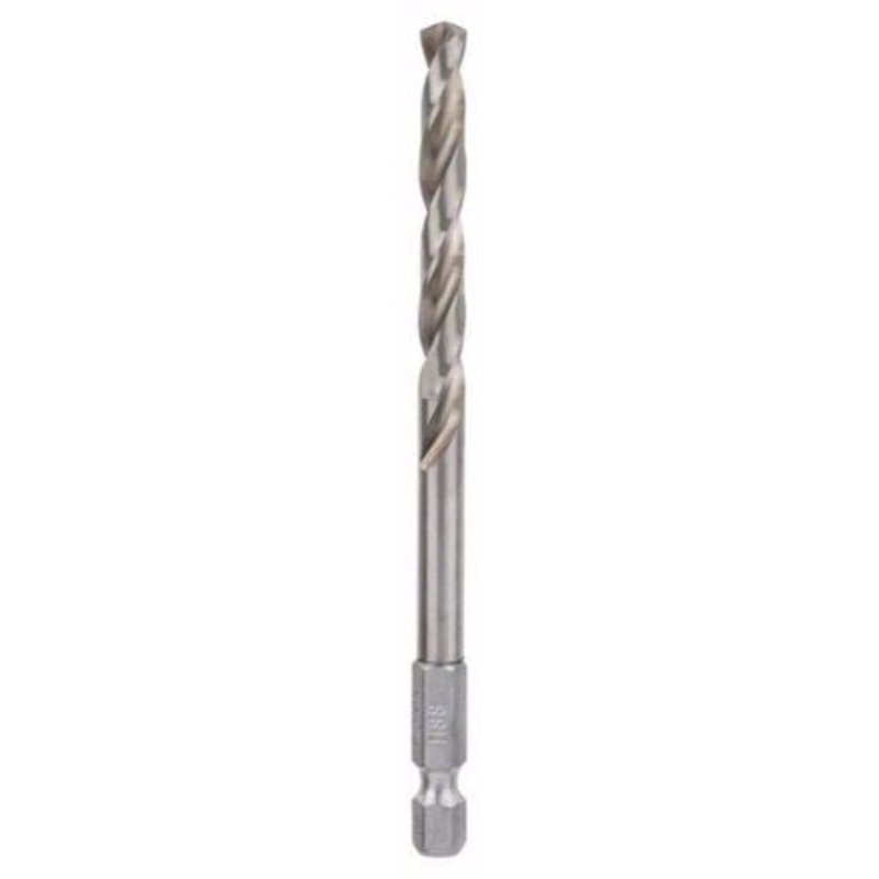 Bosch Metal drill bit with 1 4 hex shank ISO 1173 E6.3 2608577058 2608595515
