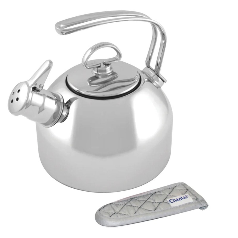 1.8qt Polished S/S Teakettle