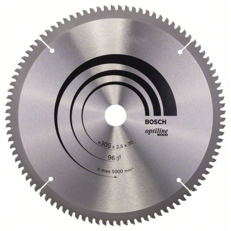 Bosch Optiline Wood circular saw blade 305 x 30 x 2.5 mm. 96 2608640442