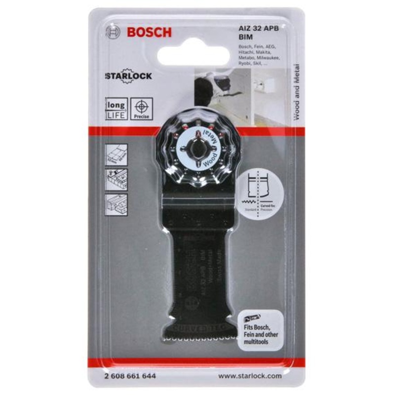 Bosch Professional Starlock AIZ 32 APB BIM. Wood+Metal 2608661644