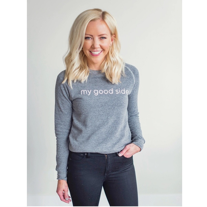 Cake by Courtney Sweatshirt Grey- Small