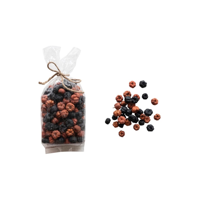 Dried Natural Pumpkin Shaped Min in Bag