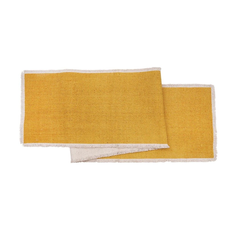 Fringed Dandelion Table Runner