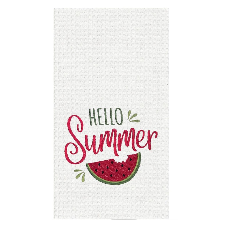 Hello Summer Watermelon Towel